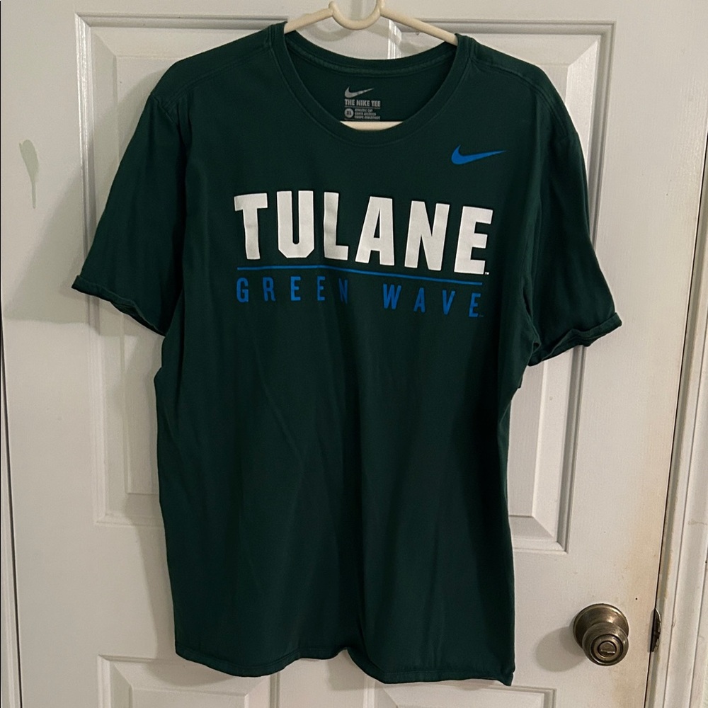 Nike Dark Green Tulane Tee